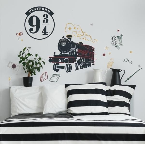 Actual product image Roommates Hogwarts Express Giant Wall Decal