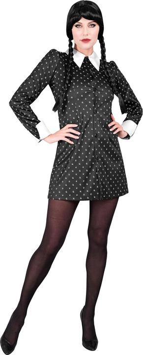 Image du produit Widmann Adams Family Wednesday Costume Femme Noir Blanc (M)
