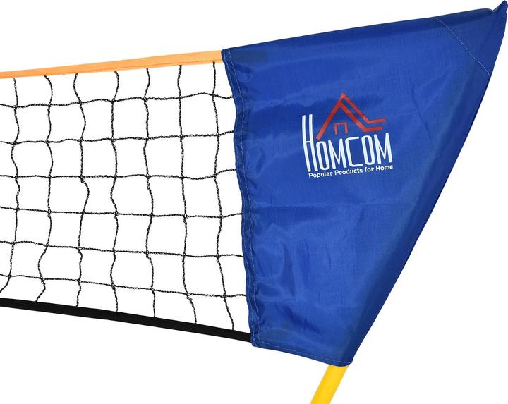 Actual product image Homcom Badminton net with 4 rackets
