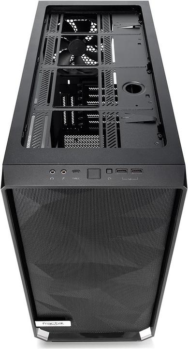 Actual product image Fractal Meshify S2 Black - TG (ATX, mATX, Mini-ITX, E-ATX)