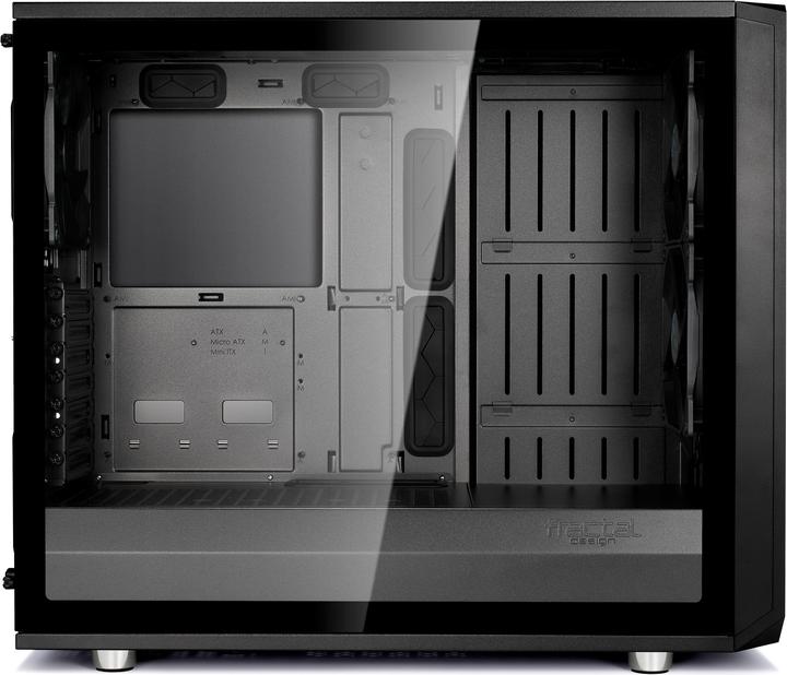 Actual product image Fractal Meshify S2 Black - TG (ATX, mATX, Mini-ITX, E-ATX)