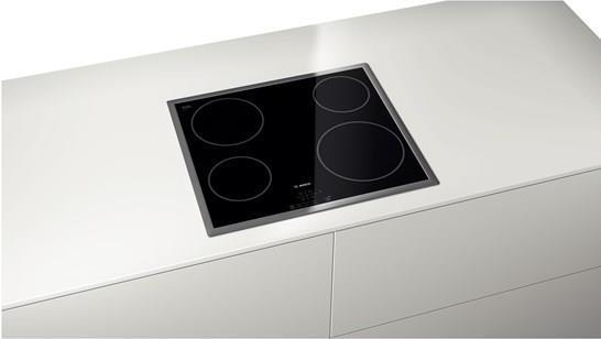 Produktbild Bosch Hausgeräte PKE645B17E Kochfeld, Edelstahl Integriert Keramik 4 Zone(n)