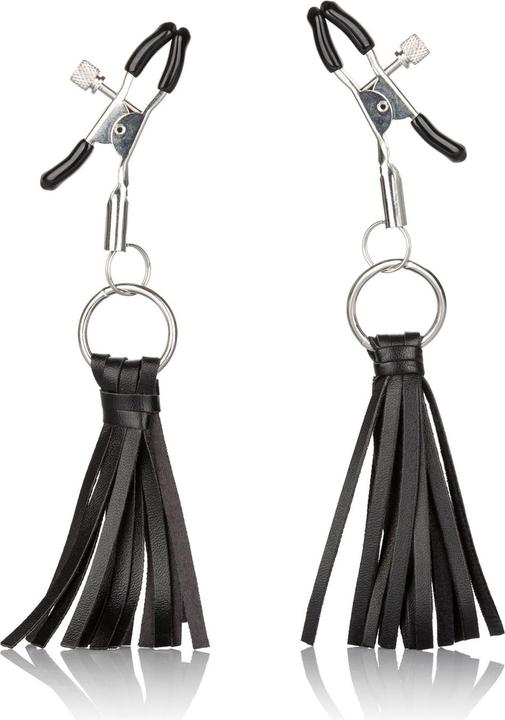 Actual product image CalExotics Playful Tassels Nipple Clamps
