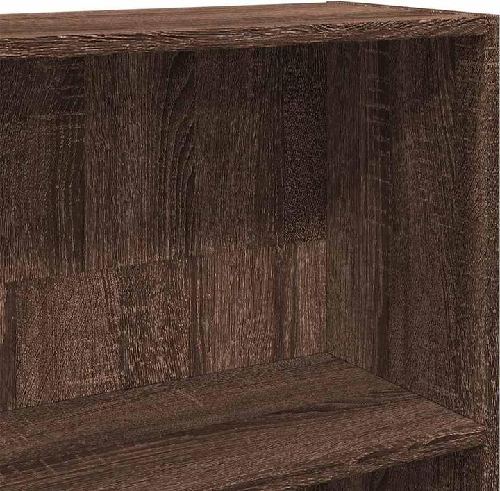 Image du produit VidaXL Bücherregal Bücherschrank Standregal Raumteiler Braun Eichen-Optik (80 x 30 x 189 cm)