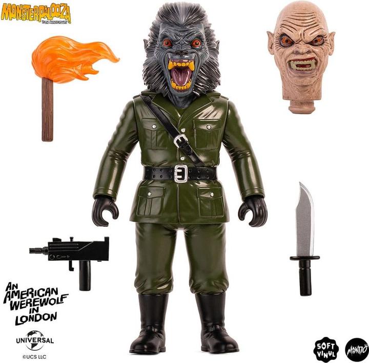 Produktbild Mondo American Werewolf in London Soft Vinyl Figur Nightmare Demon Werewolf 25 cm