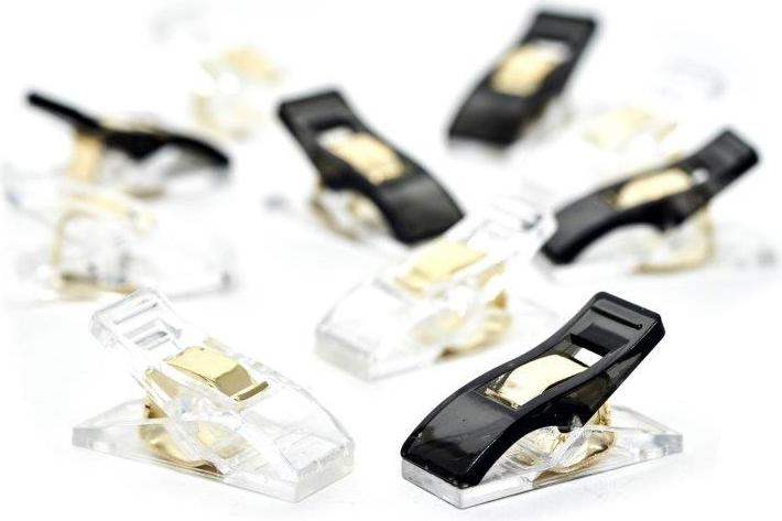 Image du produit Hemline Gold Clips tissu