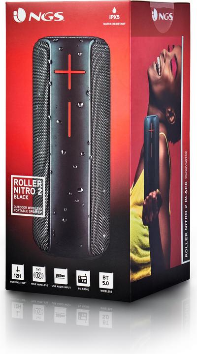 Immagine prodotto NGS Scooter nitro 2 nero (12 h, Batteria ricaricabile)