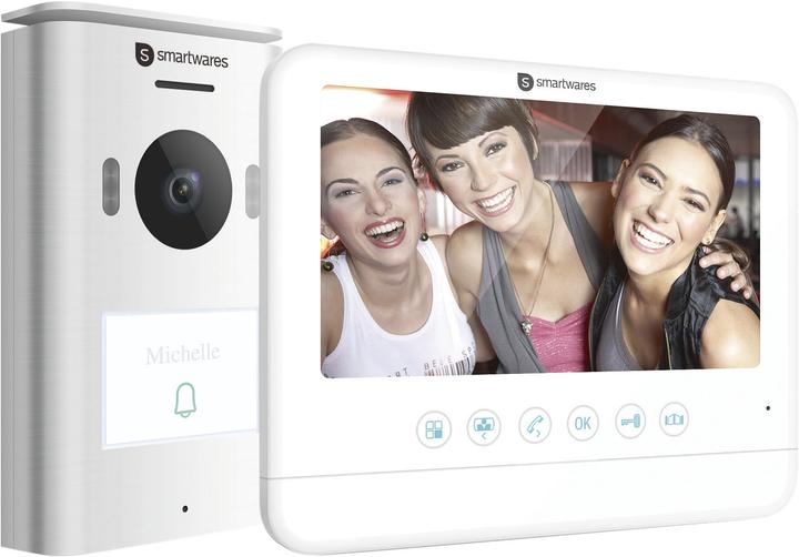 Produktbild Smartwares Video-Türsprechanlage 2-Draht (Drahtgebunden)