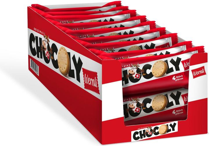 Actual product image Wernli Chocoly Original (18 pcs., 1116 g)