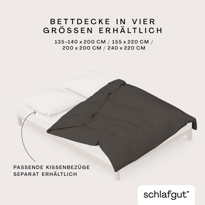 Immagine prodotto schlafgut Woven Satin (Copripiumino, 200 x 200 cm)