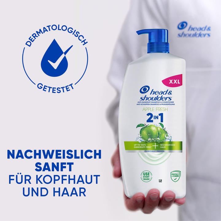 Immagine prodotto Head & Shoulders Anti-Schuppen Shampoo 2in1, apple fresh Shampoo (800 ml, Shampoo liquido)