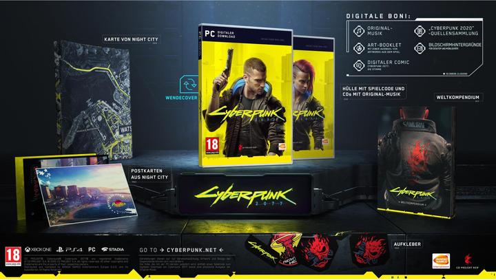 Actual product image Cyberpunk 2077 - Day One Edition (PC, Multilingual)