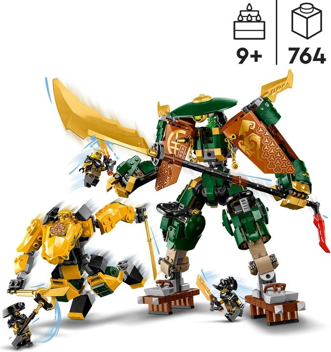 Immagine prodotto LEGO Mech da addestramento di Lloyd e Arin (71794, LEGO Ninjago)