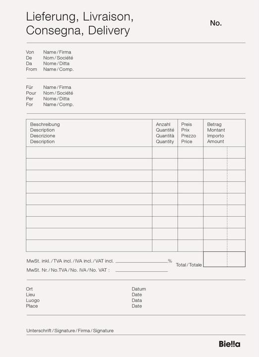 Actual product image Biella Copy Block Copy Block (100 x)