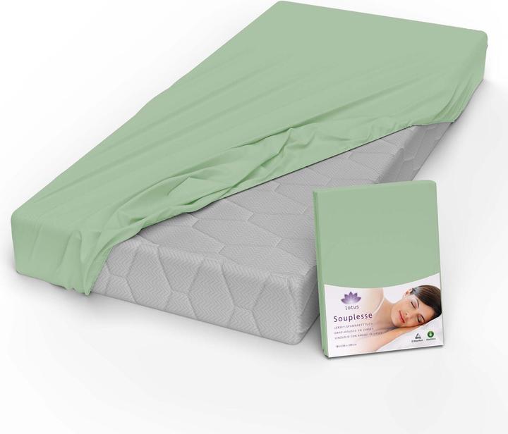 Produktbild Lotus Bettwaren Jersey Fixleintuch Souplesse (90 x 190 cm, 100 x 200 cm, 90 x 200 cm)