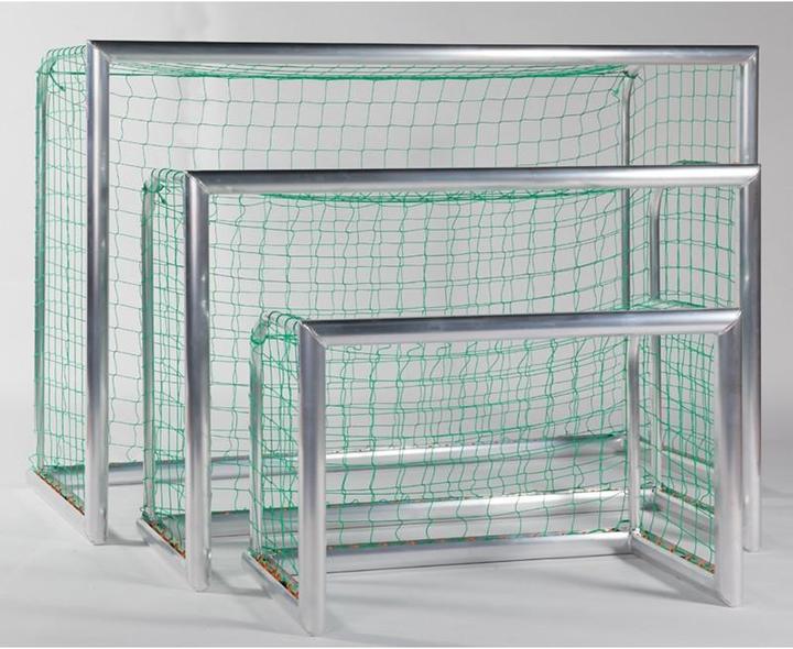 Produktbild Haspo Fussballtor Mini vollverschweisst aus Ovalprofil 90/75 mm
