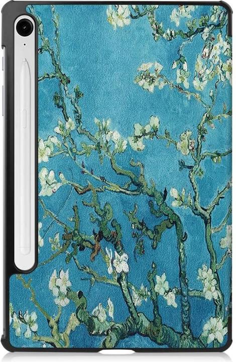 Produktbild Cover-Discount Galaxy Tab S9 FE - Tri-fold Smart Case Blüten (Galaxy Tab S9 FE)