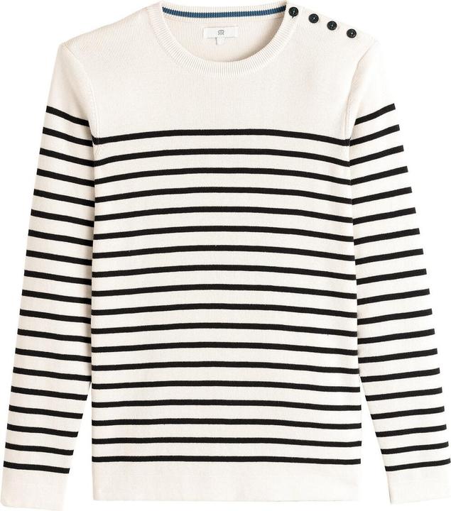 Image du produit La Redoute Collections Pull marin en coton biologique (3XL)