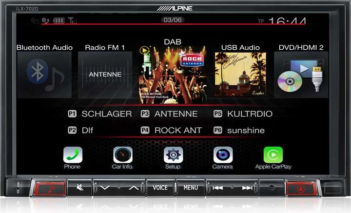 Image du produit Alpine station de médias numériques (Voiture Android, Apple Carplay)