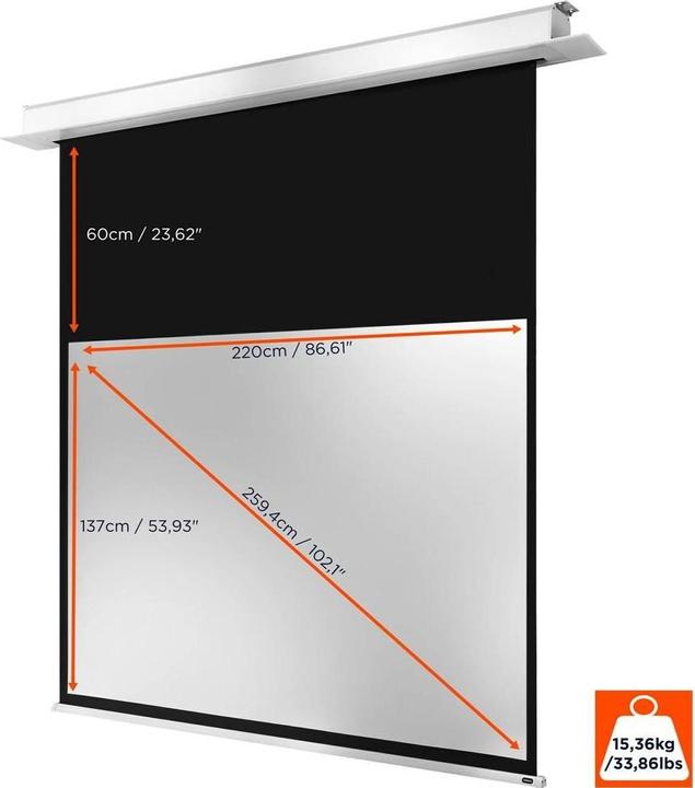 Produktbild Celexon Motor Professional Plus (102", 16:10)