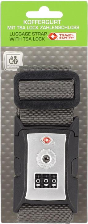 Worldpack Koffergurt mit Zahlenschloss 5 cm (Kofferriemen)