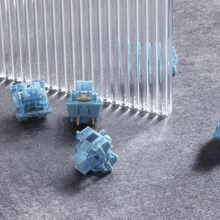 Actual product image Akko V3 Pro Cream Blue Switches