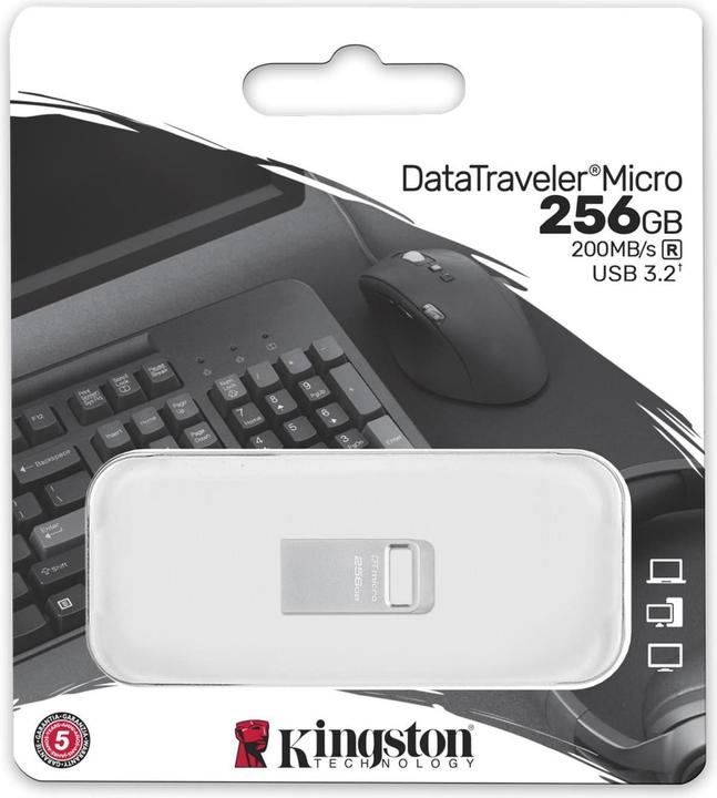 Actual product image Kingston DataTraveler Micro (256 GB, USB-A)
