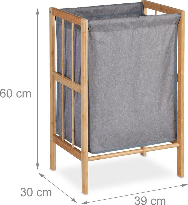 Immagine prodotto Relaxdays Cesto della biancheria (30 l)