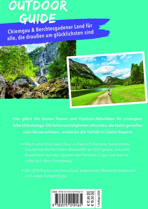 Immagine prodotto OUTDOOR GUIDE Reiseführer Chiemgau & Berchtesgadener Land (Tedesco, Andreas Gruhle, 2024)