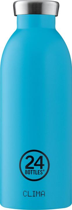 24 Bottles Thermosflasche Clima 500 ml, Lagoon Blue (0.50 l)