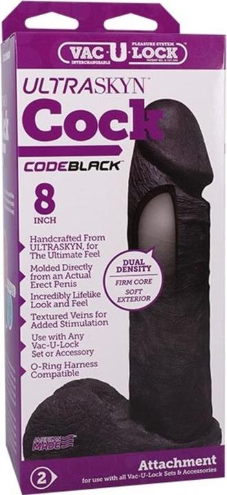 Image du produit Doc Johnson CodeBlack - Cock réaliste UR3