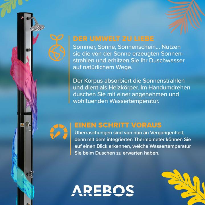 Produktbild Arebos Solardusche
