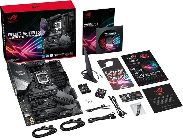 Actual product image ASUS ROG Strix Z390-E Gaming (LGA 1151, Intel Z390, ATX)