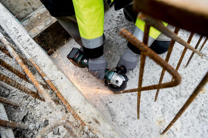 Immagine prodotto Metabo Angolo della batteria a impostazione rapida (125 mm)