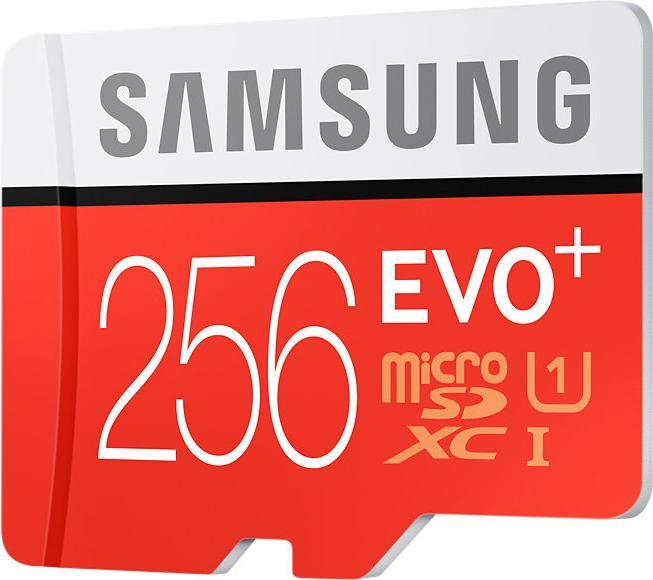 Immagine prodotto Samsung Evo Plus microSDXC UHS-I (256 GB, microSDXC, U1, UHS-I)
