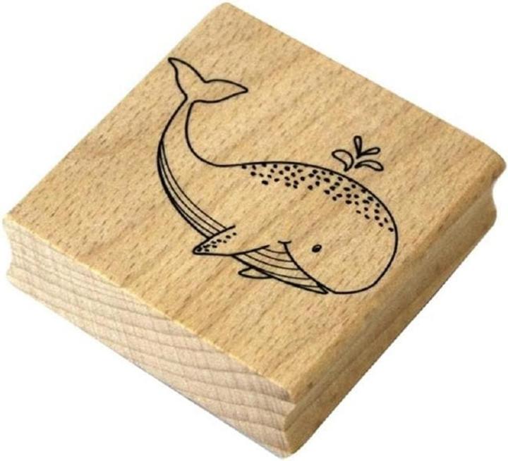 Artoz Motivstempel Wal Hellbraun
