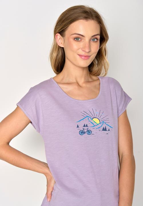 Image du produit Greenbomb Women's Nature Sunset Ride Cool T-Shirt (S)
