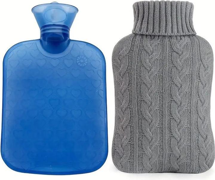 Image du produit ASMI bouillotte, bouillotte avec housse en tricot (1 l)
