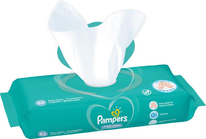 Image du produit Pampers frais et propre (52 pièce(s))
