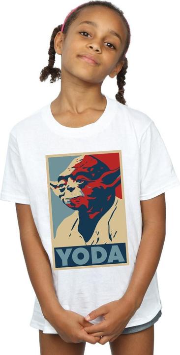 Immagine prodotto Star Wars Yoda Poster Maglietta Ragazze (128)