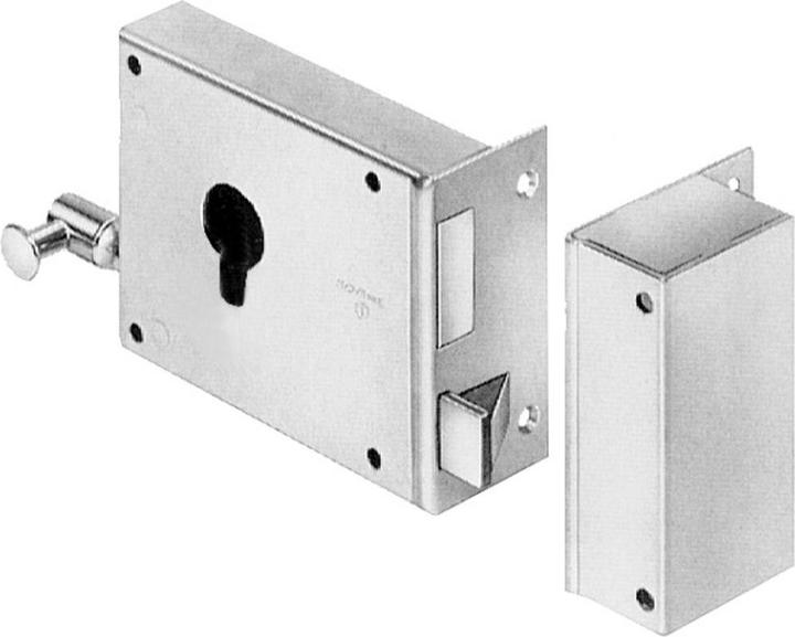 Actual product image Schänis Front door pull latch locks put on 2106