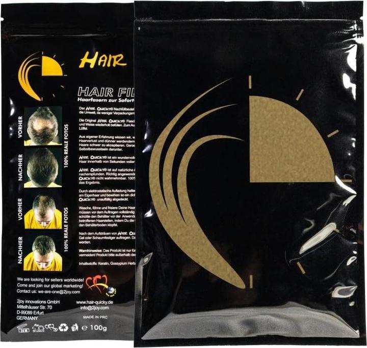 Actual product image Hair Quicky Schütthaar für Haarausfall & Geheimratsecken