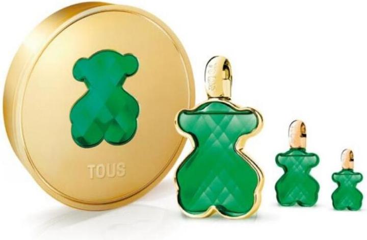 Produktbild Tous LoveMe The Emerald Elixir Set Parfum 90ml Parfum Mini 15ml + Luxe Sample 4.5ml (Parfum set)