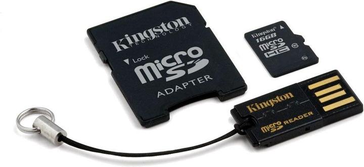 Produktbild Kingston Memory Card Mobility Kit (16 GB, microSDHC, UHS-I)