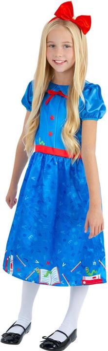 Actual product image Smiffys Girls Book Worm Costume Set (128, 134, 130 B)
