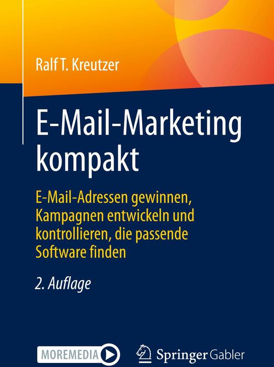 Immagine prodotto E-Mail-Marketing kompakt (Tedesco, Ralf T Kreutzer, 2021)