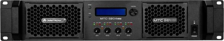 Actual product image Omnitronic MTC-3204DSP 4-channel power amplifier with DSP (Final stage)