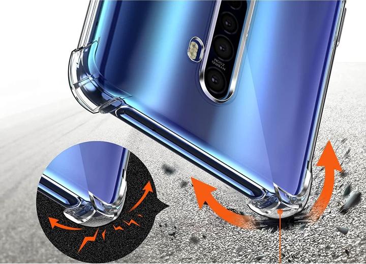 Productafbeelding Screenguard Oppo Reno2 Hoesje Kristal Zachte Airbag Bumper (Oppo Reno 2)