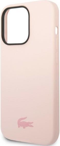 Immagine prodotto Lacoste LCHCP14XSI iPhone 14 Pro Max 6,7" jasnoróżowy/ rosa chiaro Custodia rigida in silicone (Apple iPhone 14 Pro Max)