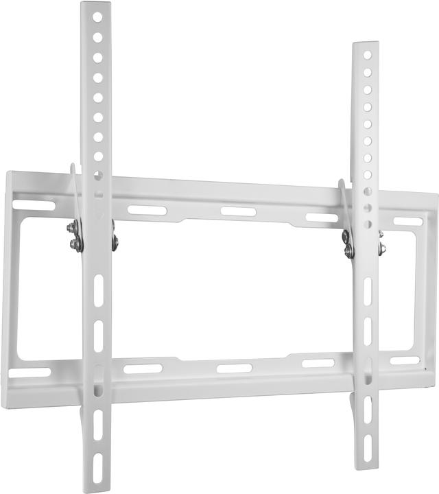 Actual product image Deltaco Väggfaeste 32-55 35 kg tilt 14 VESA 75x75-400x400mm vit (55", 35 kg)